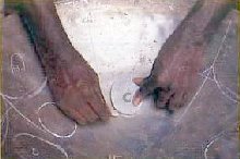 Making Steel Pan Step 2 - Marking